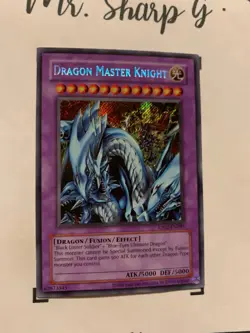 DRAON MASTER KNIGHT - RP02-EN097 ENGLISH Yu-Gi-Oh! CARD SECRET RARE HOLO KONAMI - Image 4