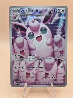 Wigglytuff Holo Rare 105/94 Phantasmal Flames Pokemon Card Me:02 - Image 1