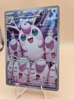 Wigglytuff Holo Rare 105/94 Phantasmal Flames Pokemon Card Me:02 - Image 3