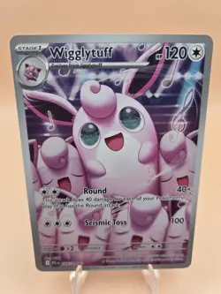Wigglytuff Holo Rare 105/94 Phantasmal Flames Pokemon Card Me:02 - Image 4