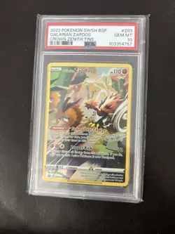 Galarian Zapdos SWSH283 SWSH: Sword & Shield Promo Cards Holo - Image 1