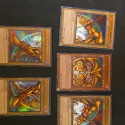 Yu-Gi-Oh! Konami Exodia Set 5x Forbidden One 1st Edition English Cards - Image 1