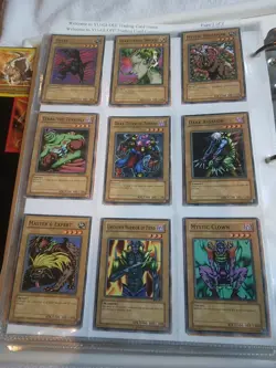 Yu-Gi-Oh Trading Cards Found Binder Of 1996 Yu Gi OH Cards 249+ Duplicates. - Image 2