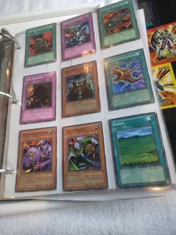 Yu-Gi-Oh Trading Cards Found Binder Of 1996 Yu Gi OH Cards 249+ Duplicates. - Image 4