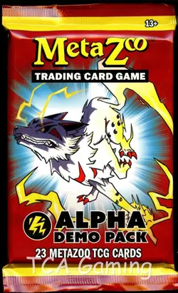 1x Sealed Metazoo ALPHA DEMO PACK : LIGHTNING (23 Cards) 2025 METAZOO Cards - Image 1