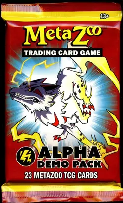 1x Sealed Metazoo ALPHA DEMO PACK : LIGHTNING (23 Cards) 2025 METAZOO Cards - Image 2