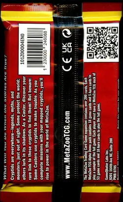 1x Sealed Metazoo ALPHA DEMO PACK : LIGHTNING (23 Cards) 2025 METAZOO Cards - Image 3