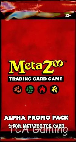 1x Sealed Metazoo ALPHA PROMO PACK (1 Foil Card) 2025 METAZOO Cards - Image 1