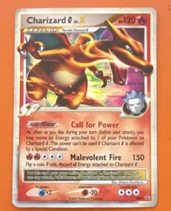 Pokemon Charizard G Lv.X Diamond & Pearl Promo Holo Card DP45 Level Up 120 HP - Image 1