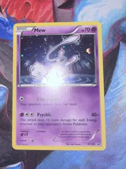 Pokemon Mew TCG Black Star Promos XY192 Holo Promo Card LP - Image 2