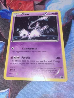 Pokemon Mew TCG Black Star Promos XY192 Holo Promo Card LP - Image 3