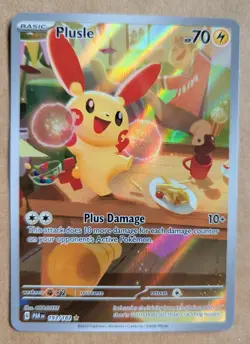 Pokemon Card Minun & Plusle Illustration Rare 193 194/182 - Paradox Rift - Image 2