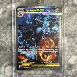 Pokemon Mega Charizard X EX 125/094 Phantasmal Flames Holo 360 HP Rare Card - Image 4
