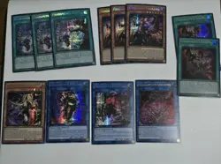 Fiendsmith Deck Core 12 Card 2025 Mega-Pack Engraver Lacrima Tract Requiem - Image 1