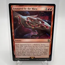 1x Ensnared by the Mara - Universes Beyond: Doctor Who - NM - MTG - Image 1