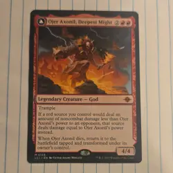 Ojer Axonil Deepest Might Temple of Power Lost Caverns Ixalan Regular Red Wizar… - Image 1