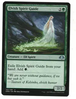 MTG Elvish Spirit Guide Dominaria Remastered Magic The Gathering TCG - Image 1