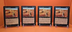 ⚫⚫⚫ (4) 1996 MAGIC THE GATHERING CHOKING SANDS MIRAGE UNPLAYED ⚫⚫⚫ - Image 1