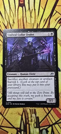 Umbral Collar Zealot Edge of Eternities Regular Creature Uncommon MTG NM - Image 1