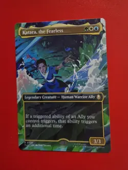 MTG - Katara, The Fearless - Borderless - Avatar The Last Airbender - Image 1