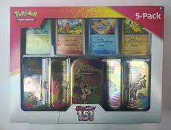 Pokemon 151 Scarlet & Violet Mini Tins w Promos Costco Bundle New x2 Art Set - Image 4
