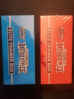 Pokemon Sword & Shield Battle Styles Elite Trainer Box ETB (Red and Blue set) - Image 3