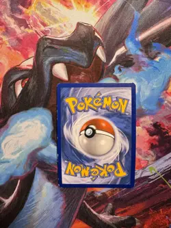Pokemon M Garchomp EX Premium Coll. Black Star Holo Promo XY168 - MP - Image 2