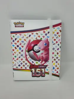 Pokemon 151 Complete Master Base Set 165/165 + EX + Reverse Holo + Mew Binder - Image 1