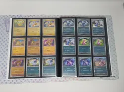 Pokemon 151 Complete Master Base Set 165/165 + EX + Reverse Holo + Mew Binder - Image 5