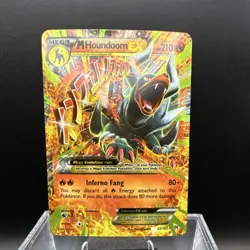 Pokemon M Houndoom EX Breakthrough 22/162 Ultra Rare Full Art Mega HP210 - Image 1