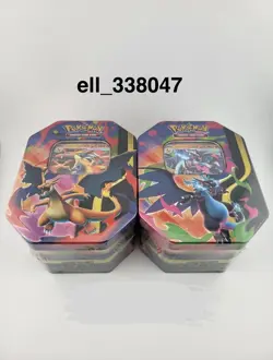 Pokemon TCG - Mega Charizard ex Tin (Set of 2 Tins) - Brand New Sealed - Image 1