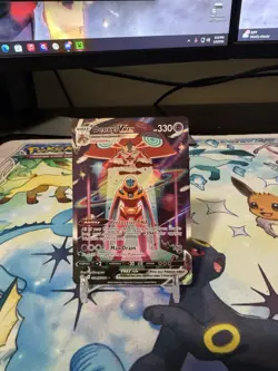 Pokemon Deoxys VMAX GG45/GG70 Alternative Art Crown Zenith Galarian - Image 1