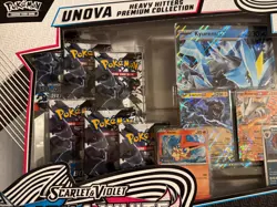 Pokemon Sealed Black Bolt & White Flare Unova Heavy Hitters Premium Collection - Image 2