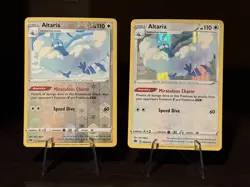 Altaria 049/073 Holo Rare & Reverse Pokemon TCG Champions Path Sword & Shield NM - Image 1