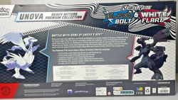 Pokemon Unova Heavy Hitters Premium Collection Costco Black Bolt White Flare 2x - Image 3
