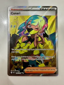 Pokemon TCG Canari 257/217 Ultra Rare Trainer Ascended Heroes ME ASC NM English - Image 1