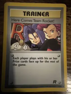 Pokemon Here Comes Team Rocket - Trainer Team Rocket Set - WOTC - Vintage - Image 1