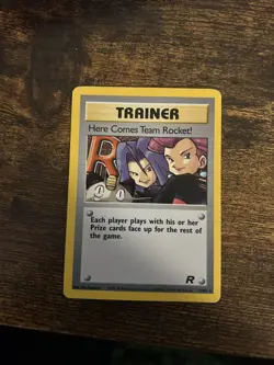 Pokemon Here Comes Team Rocket - Trainer Team Rocket Set - WOTC - Vintage - Image 4