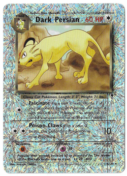 Dark Persian 6/110 - Legendary Collection - Reverse Holo - Pokemon TCG - LP - Image 2