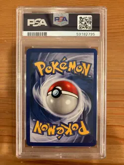 2000 Pokemon Team Rocket Dark Hypno 9/82 Holo PSA 7 NM - Image 2
