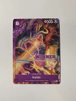Kaido - P-010 (Winner Pack Vol. 1) P-010 One Piece Promotion Cards NM - Image 1