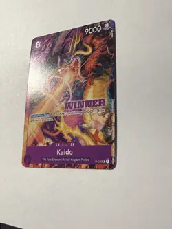 Kaido - P-010 (Winner Pack Vol. 1) P-010 One Piece Promotion Cards NM - Image 4
