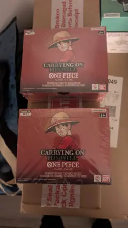 One Piece TCG OP13 Carrying On His Will Booster Box Display Neu OVP Englisch - Image 2