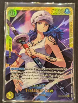 Trafalgar Law EB03-062 Extra Booster: One Piece Heroines Edition Foil - Image 1