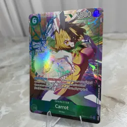 One Piece Carrot Alt Art Rare EB03-013 Heroines Edition Holo 7000 Power Special - Image 3