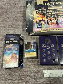 Lorcana The First Chapter Starter Deck Set Black Friday - No Boosters (Opened) - Image 2