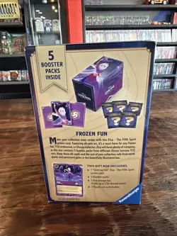 NEW 2025 Ravensburger Disney LORCANA Elsa Promo Card 5 Booster Pack GIFT BOX - Image 2