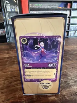 NEW 2025 Ravensburger Disney LORCANA Elsa Promo Card 5 Booster Pack GIFT BOX - Image 3