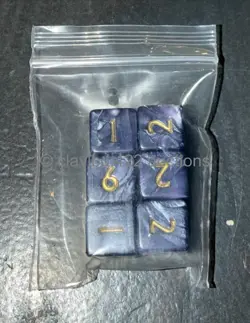 DISNEY LORCANA Into The Inklands 3 - Trove Dice Set - Image 1