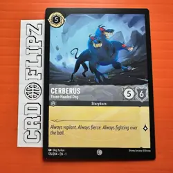 Disney Lorcana Cerberus - Three-Headed Dog 176/204 Common NM TCG - Image 1